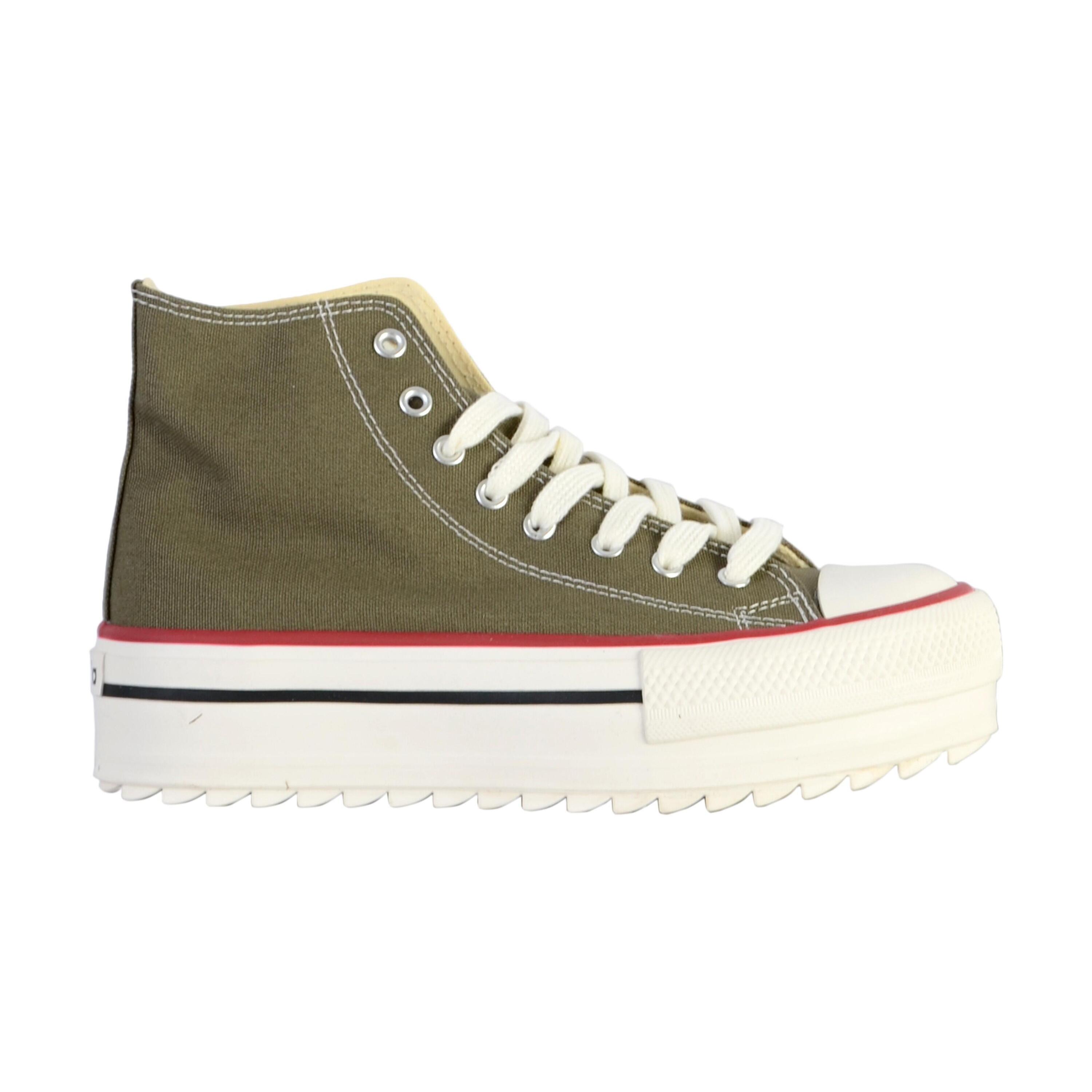Baskets femme Victoria double toile Tribu 2/5