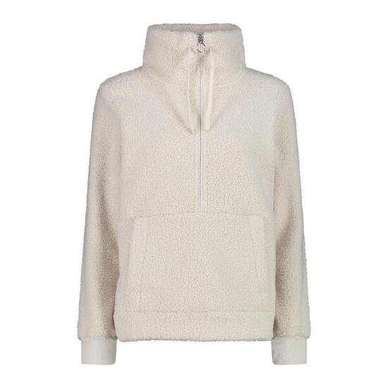 Felpa donna mezza zip CMP