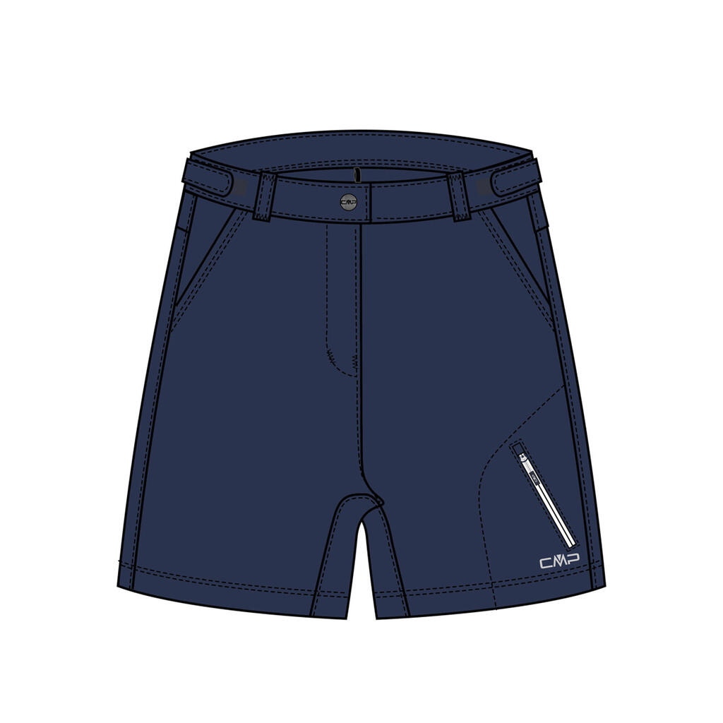 Shorts with mesh undergarment for women CMP Free
