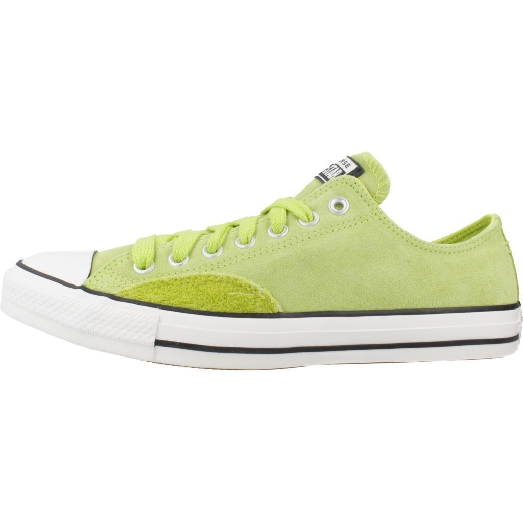 Baskets Converse Modèle Chuck Taylor All Star Ox Couleur Vert 2/5