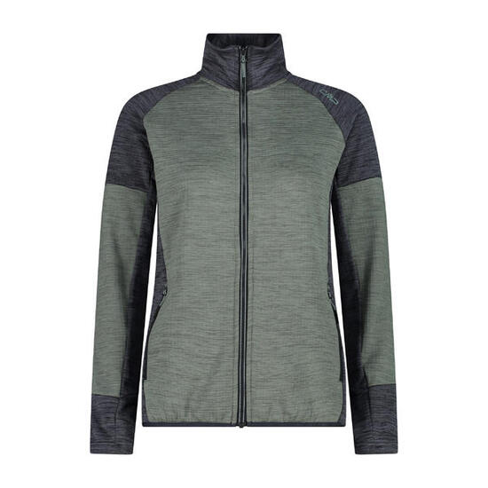 CMP Damen Fleecejacke Grid Tech Unlimitech Stretch-Fleece 34G2256
