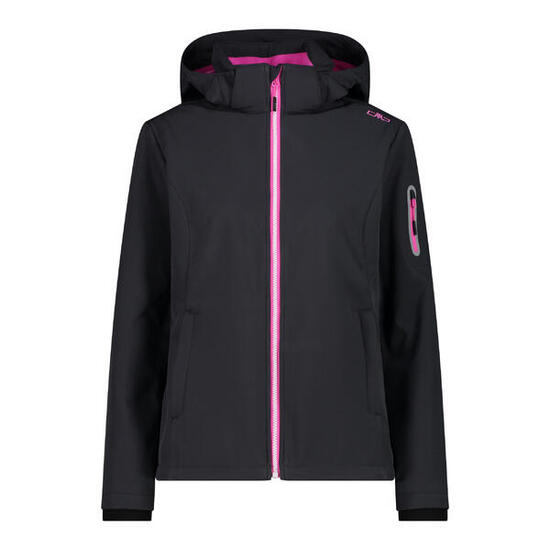 CMP Damen Softshelljacke Woman Jacket Zip Hood 39A5006