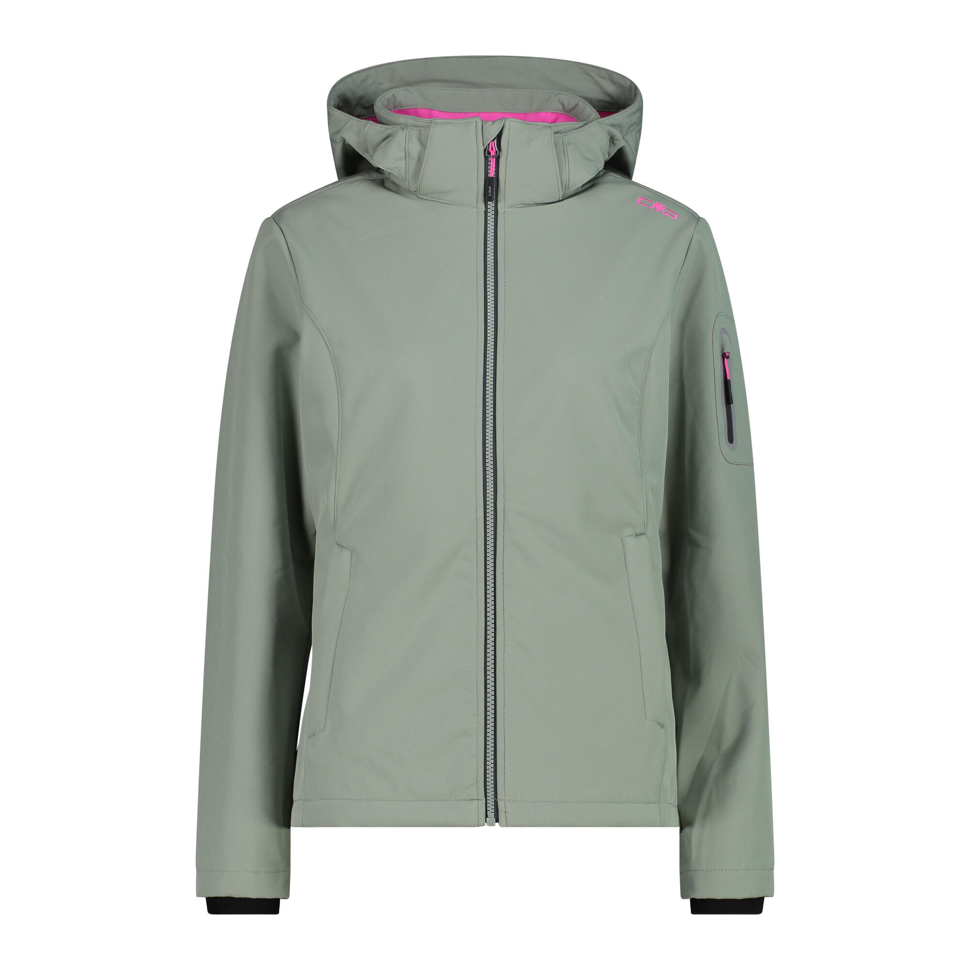 CMP Damen Softshelljacke Woman Jacket Zip Hood 39A5006 1/4