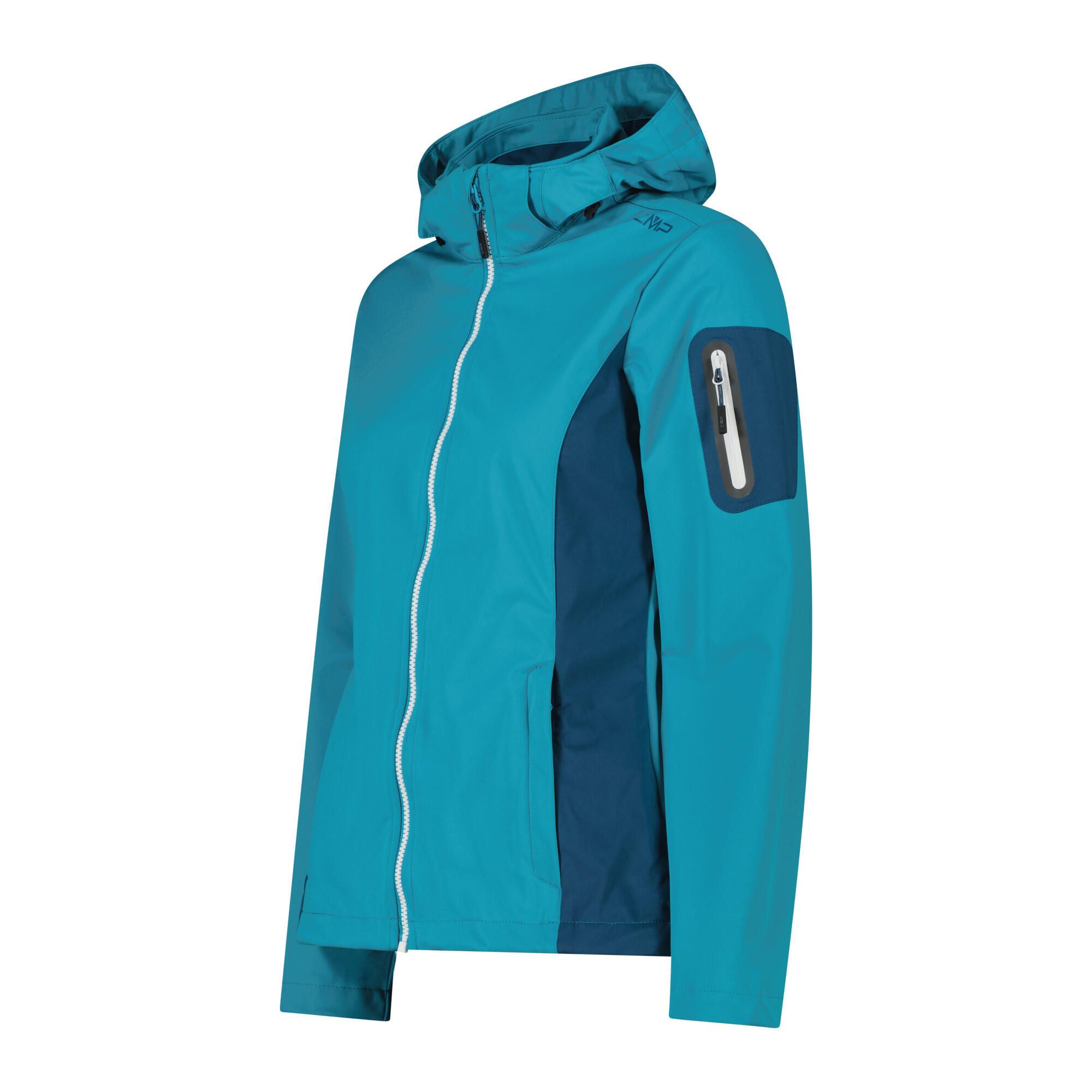 Chaqueta de senderismo con capucha para mujer CMP 3/3