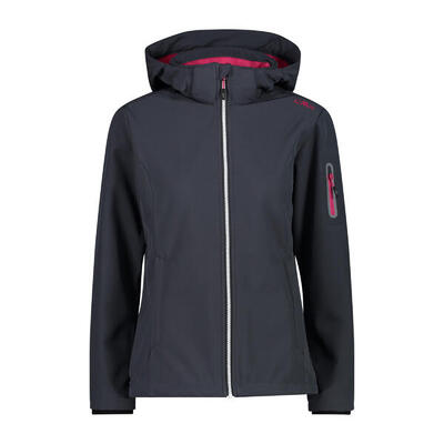 CMP Damen Softshelljacke Woman Jacket Zip Hood 39A5006