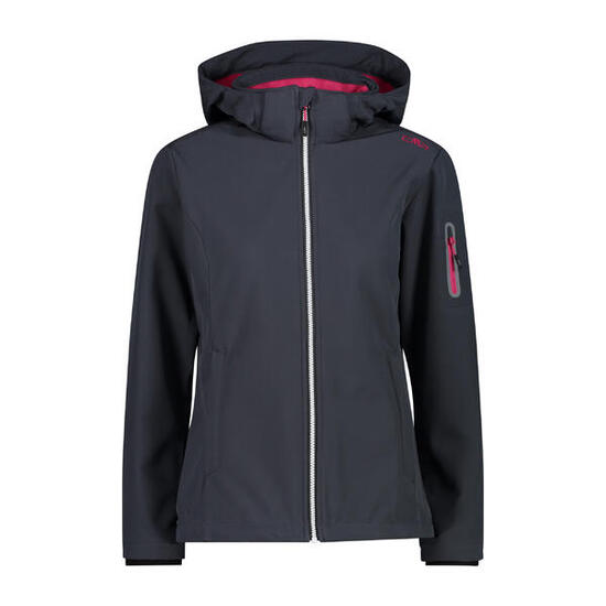 CMP Damen Softshelljacke Woman Jacket Zip Hood 39A5006