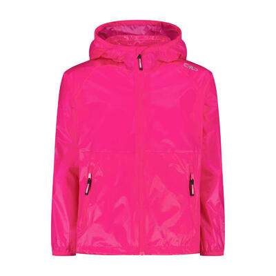 CMP Mädchen Regenjacke KID G JACKET RAIN FIX HOOD 35X7375