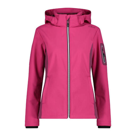 CMP Damen Softshelljacke Woman Jacket Zip Hood 39A5006