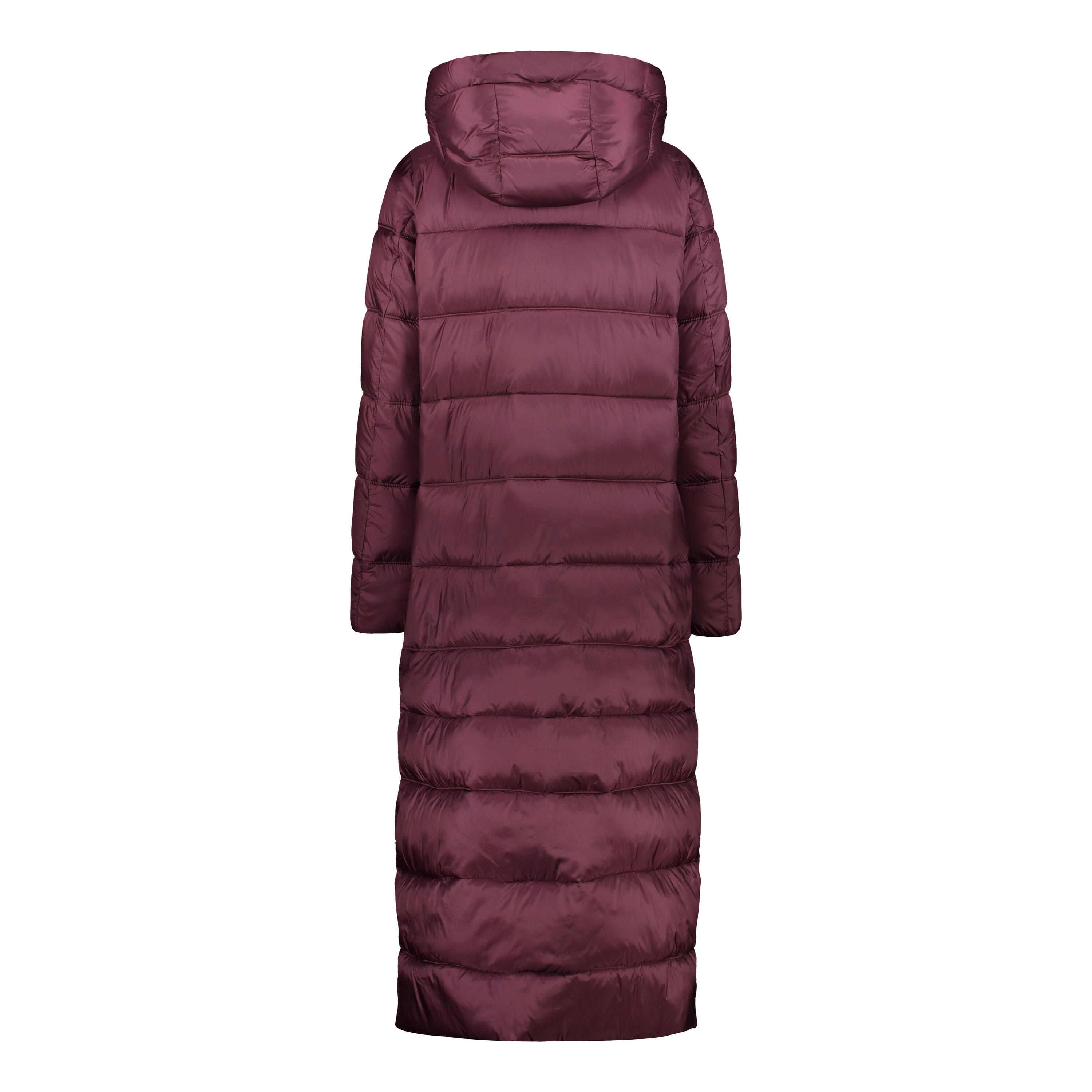 Shiny lange gewatteerde parka met capuchon voor dames CMP 2/3