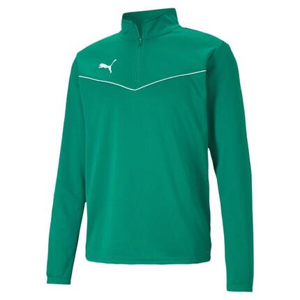 Sweat-Shirt Bleu Puma Teamrise 1/4 Zip Adulte