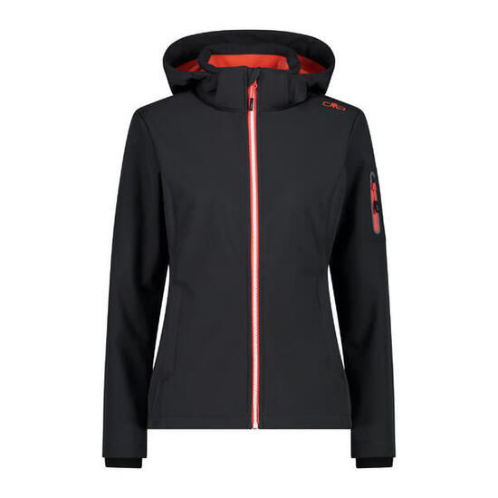 CMP Damen Softshelljacke Woman Jacket Zip Hood 39A5006