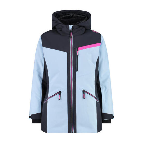 CMP Mädchen Skijacke Kid G Long Jacket Fix Hood 34W4855