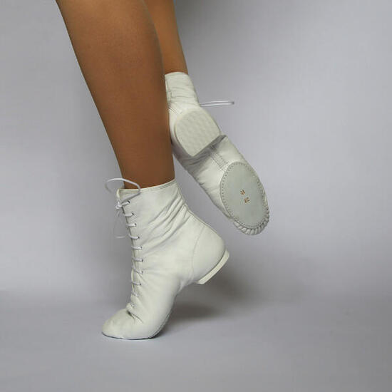 GALLA - Bottes danse jazz en cuir vachette