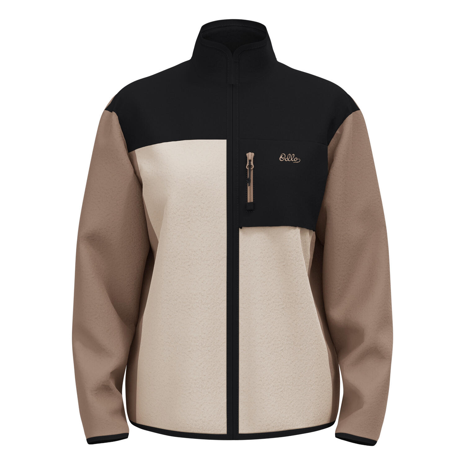 ODLO Odlo Damen Fleece Pullover Essential High Pile Blocked 542901