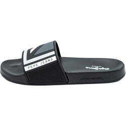 Tongs Pepe Jeans Slider Flag, Noir, Hommes