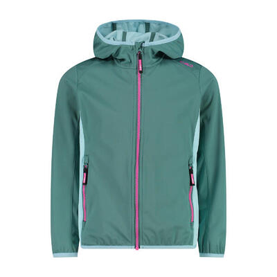 CMP Mädchen Softshelljacke Girl Jacket Fix Hood 39A5115