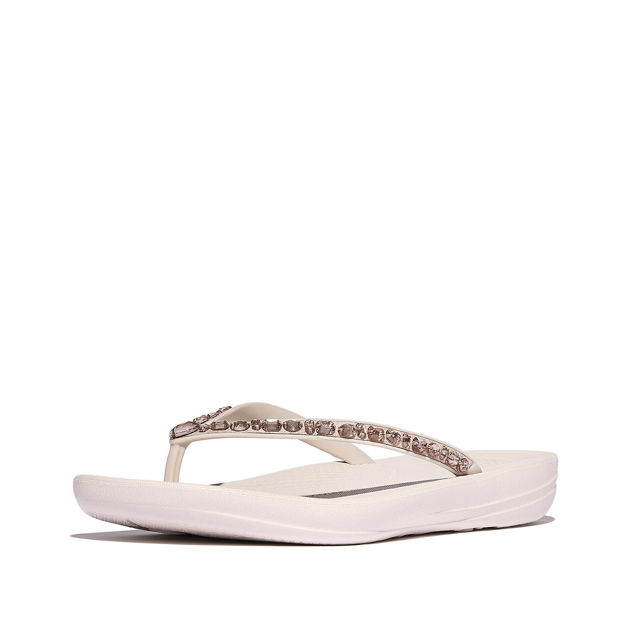Sandali da donna Fitflop Multicrystal ergonomici rosa. 6/7