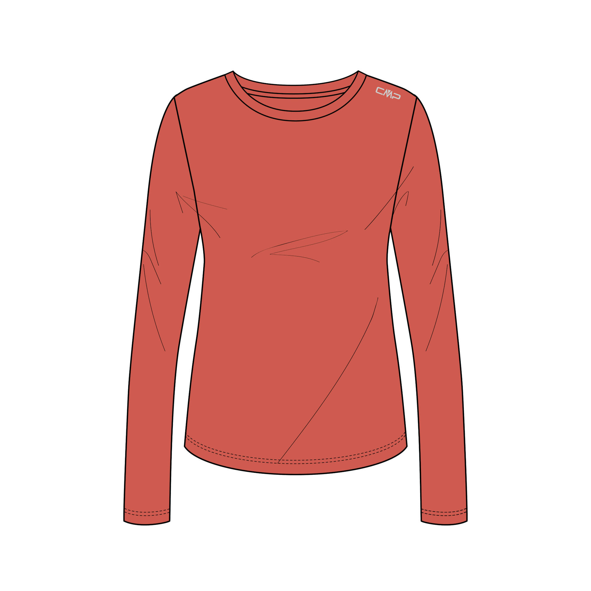 CMP CMP Damen Langarmshirt Woman T-Shirt 34N0886