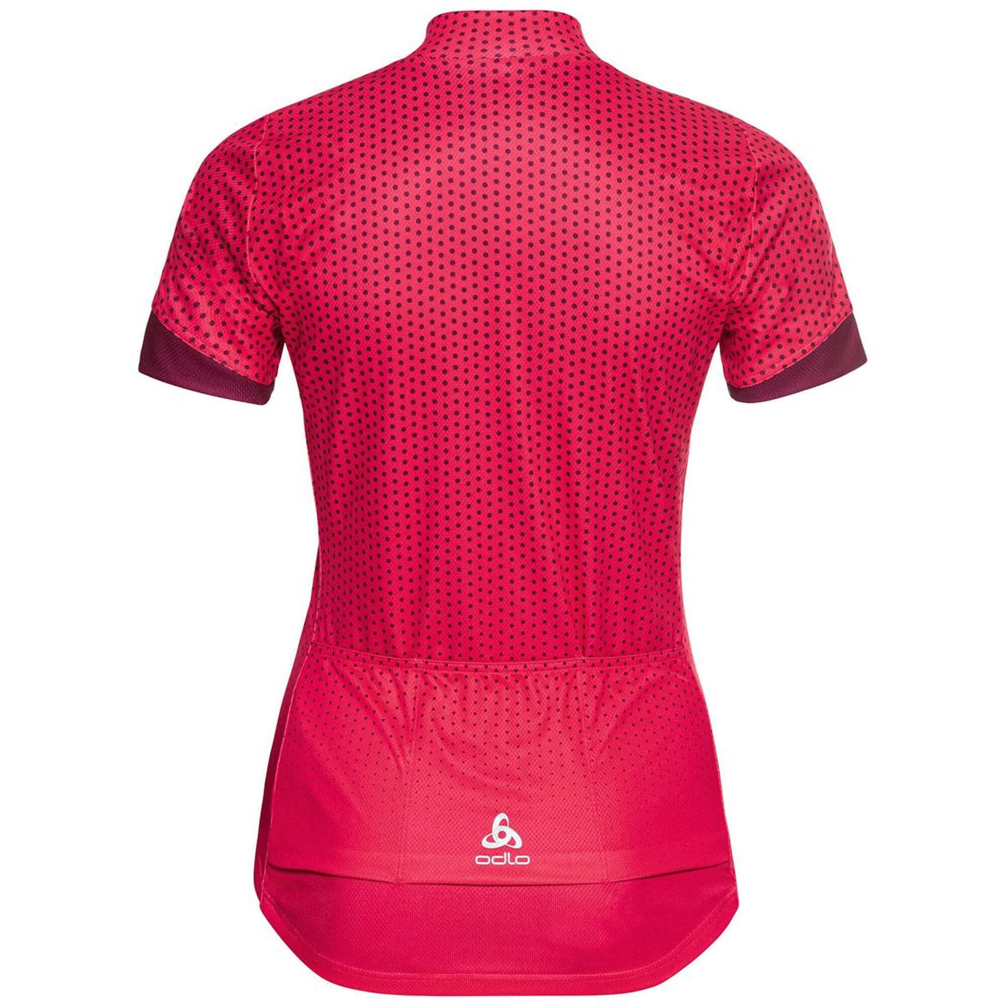 Women's Short Sleeve Jersey Odlo Essential Pink 5/5