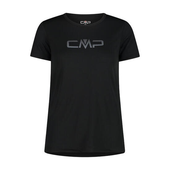 T-Shirt mit Rundhalsausschnitt und Logo Damen CMP