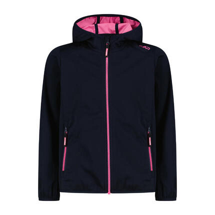 CMP Mädchen Softshelljacke Girl Jacket Fix Hood 39A5115
