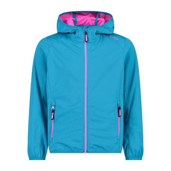 CMP Mädchen Softshelljacke Girl Jacket Fix Hood 39A5115