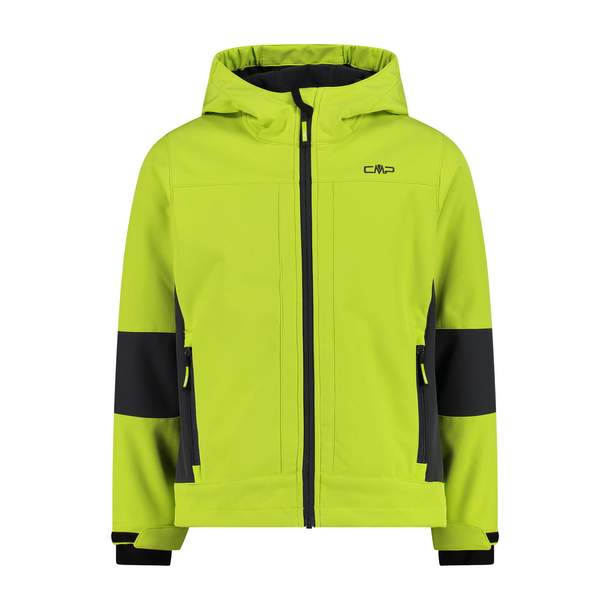 Veste imperméable à capuche fixe enfant CMP 1/3