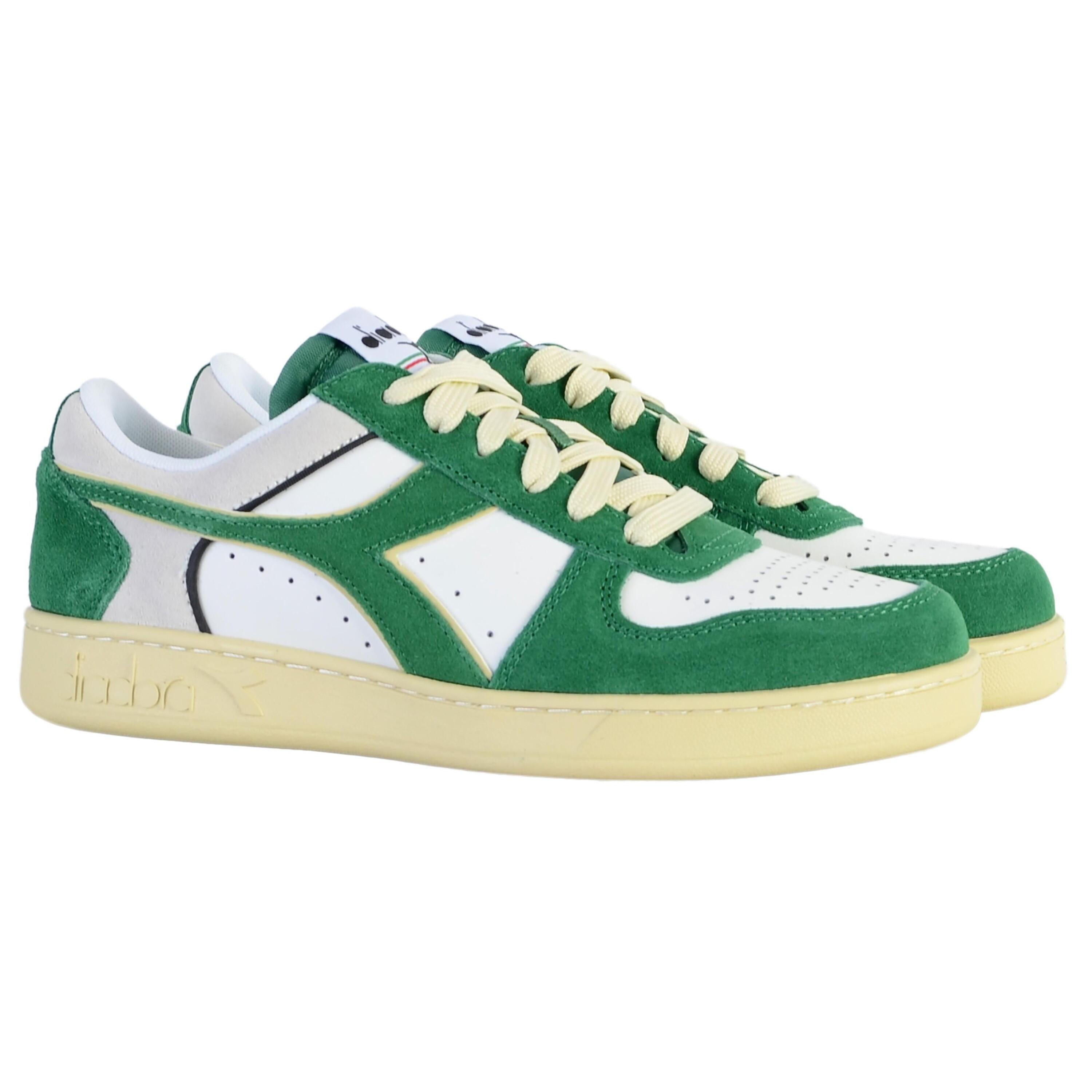 Sneakersy DIADORA MAGIC BASKET LOW SUEDE LEATHER 3/6