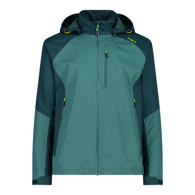 Outdoorjacke MAN JACKET ZIP HOOD mit Kapuze Camping, Wandern/Outdoor/Trekking