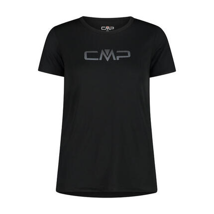 T-Shirt mit Rundhalsausschnitt und Logo Damen CMP