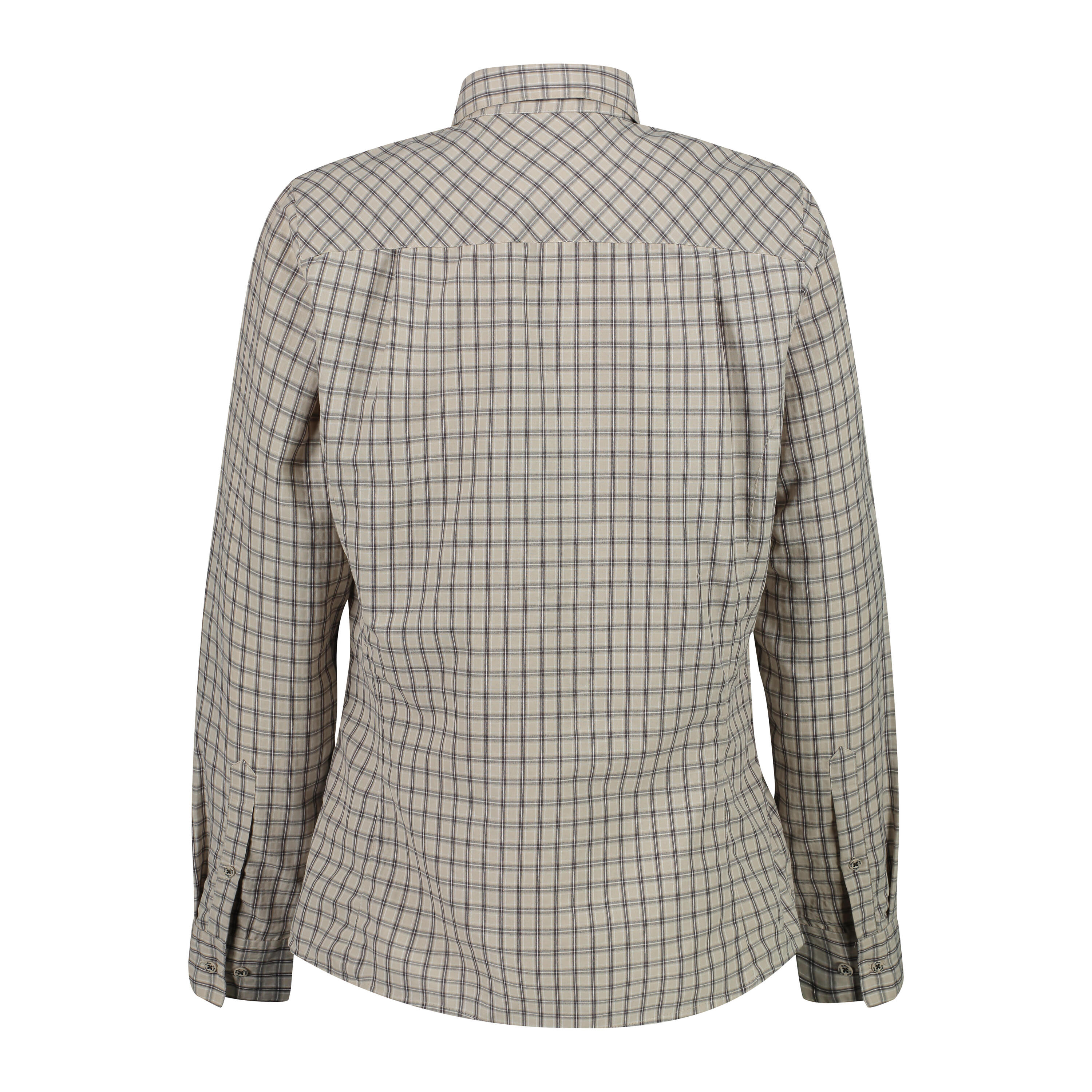 Chemise carreaux manches longues femme CMP 2/3