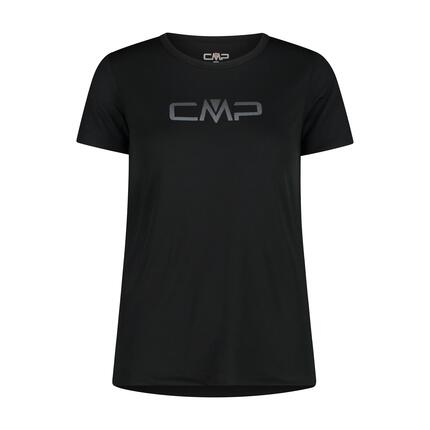 T-Shirt mit Rundhalsausschnitt und Logo Damen CMP