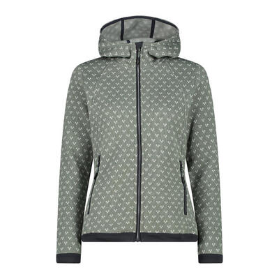 CMP Damen Fleecejacke Woman Jacket Fix Hood 34H2866