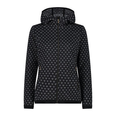 CMP Damen Fleecejacke Woman Jacket Fix Hood 34H2866