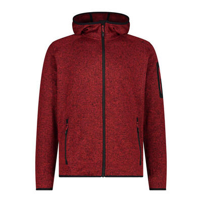 CMP Herren Fleecejacke Knitted Fix Hood Jacket 3H60847N