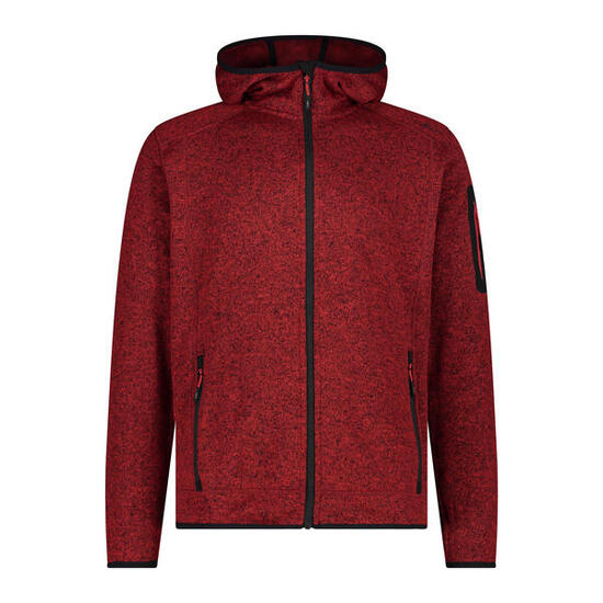 CMP Herren Fleecejacke Knitted Fix Hood Jacket 3H60847N
