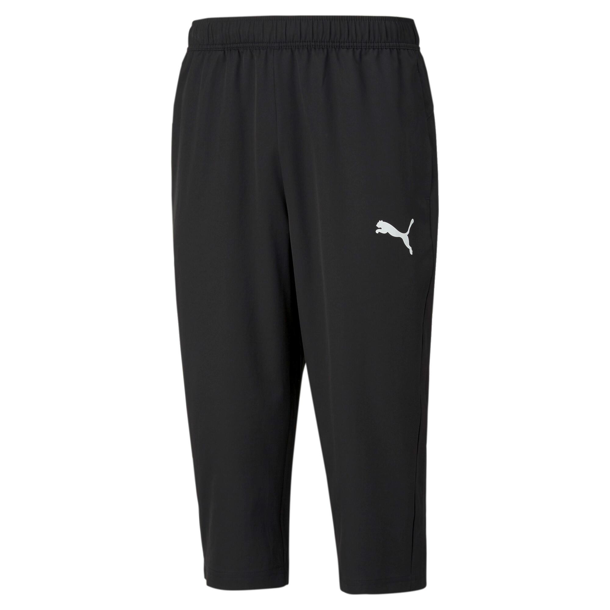 Puma - Pantalon Hommes Puma Active Woven 3/4 Noir - Pantalons - Noir - S - Decathlon