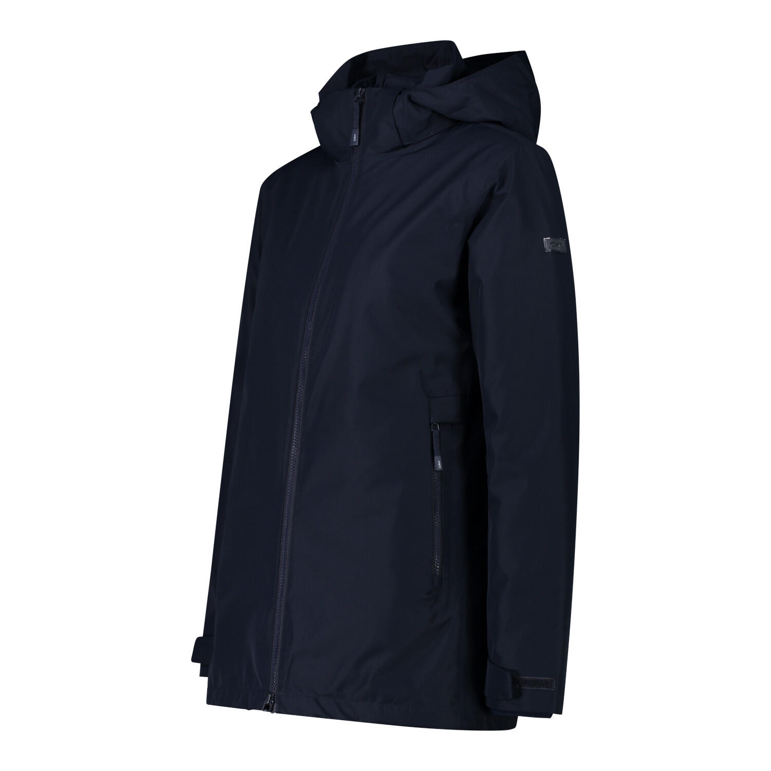 CMP Damen Parka Woman Long Jacket Zip Hood Det. Inn. Jacket 34K0086D 3/6