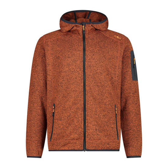CMP Herren Fleecejacke Knitted Fix Hood Jacket 3H60847N