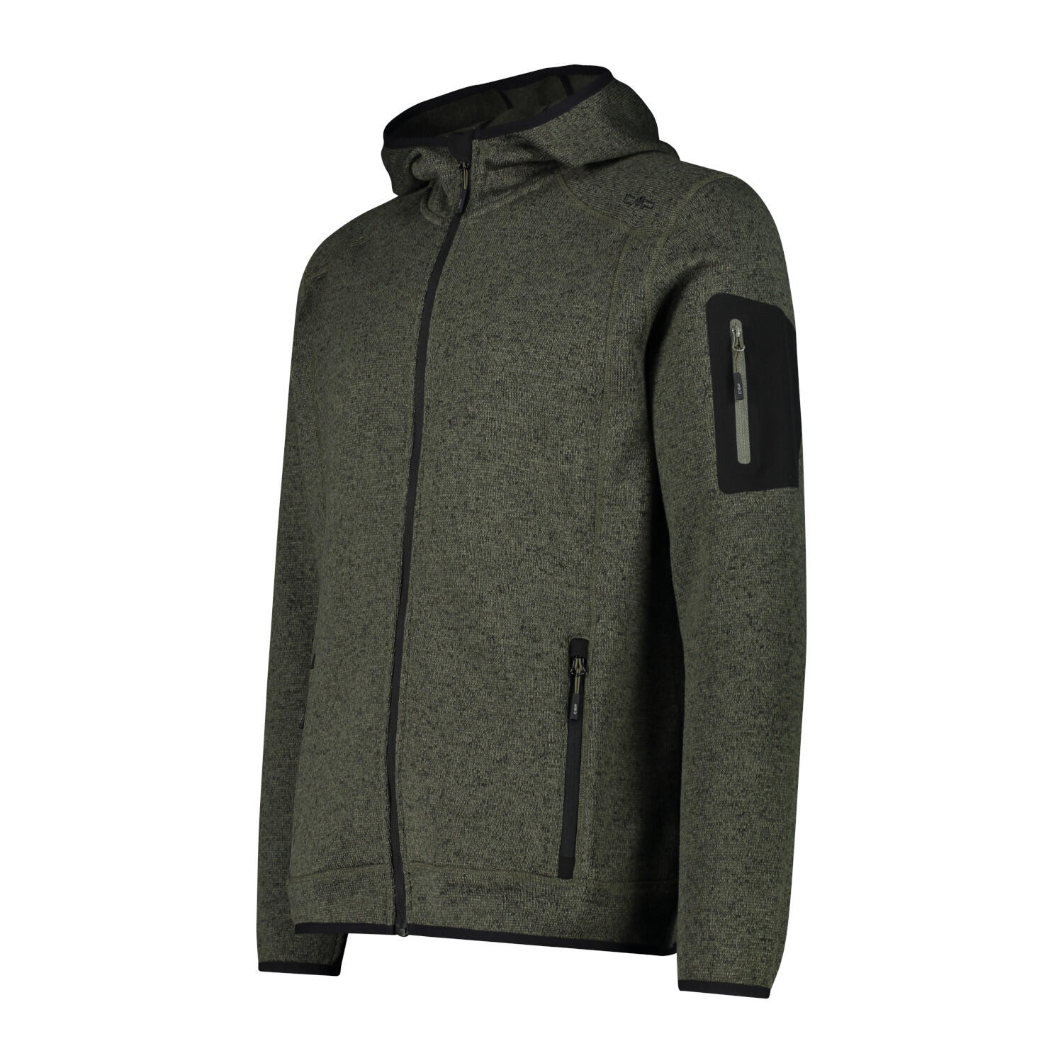 CMP Herren Fleecejacke Knitted Fix Hood Jacket 3H60847N 3/3