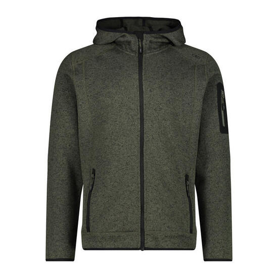 CMP Herren Fleecejacke Knitted Fix Hood Jacket 3H60847N