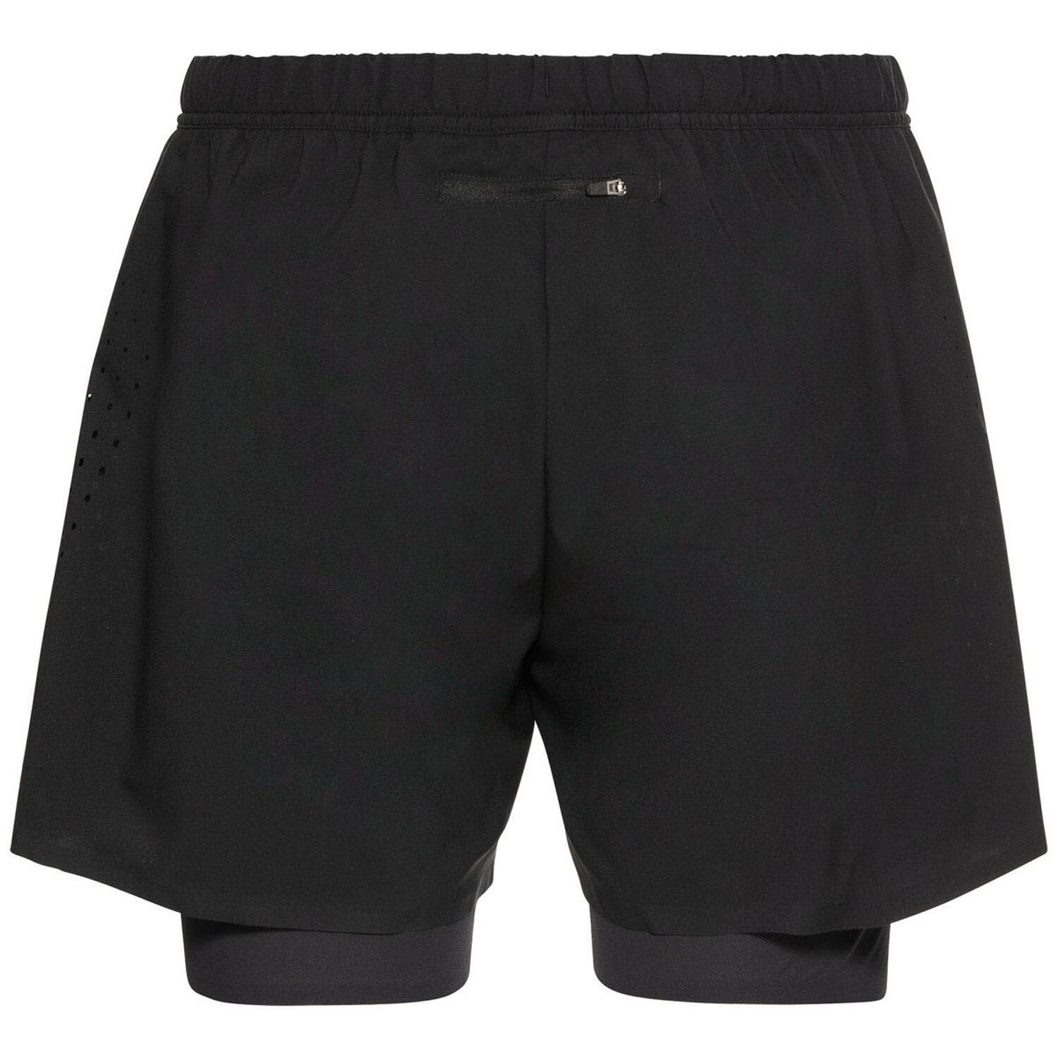 Odlo Zeroweight 5in 2-in-1 Shorts Zwart 8/8