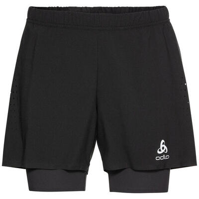 Odlo Herren Laufshort Zeroweight 5 Inch 2-in-1 Shorts 322562