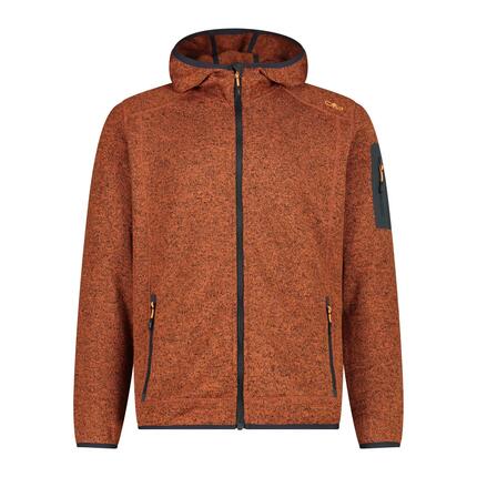 CMP Herren Fleecejacke Knitted Fix Hood Jacket 3H60847N