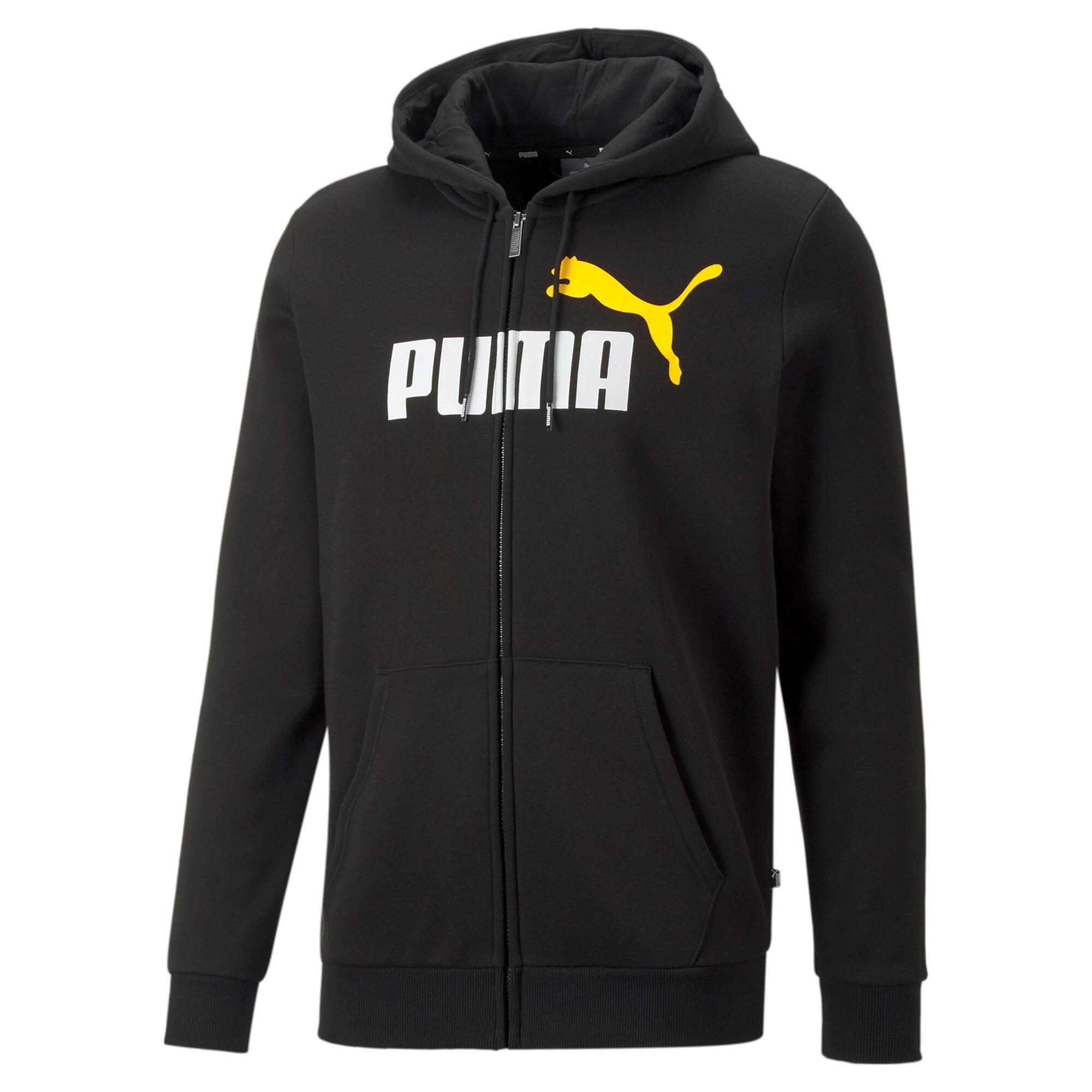 Sudadera con Capucha Hombre Puma Essentials Two Tone Negro 1/5