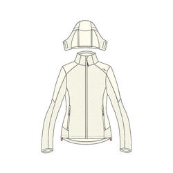 Veste à capuche zippé femme CMP