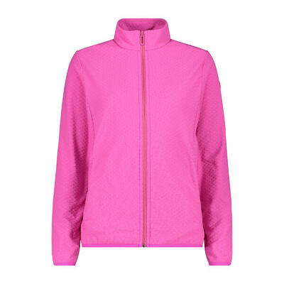 Dames fleece skijack met rits cmp