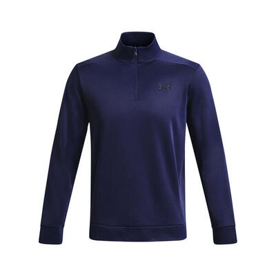 Under armour thermokleding bovenkant midlayer donker blauw