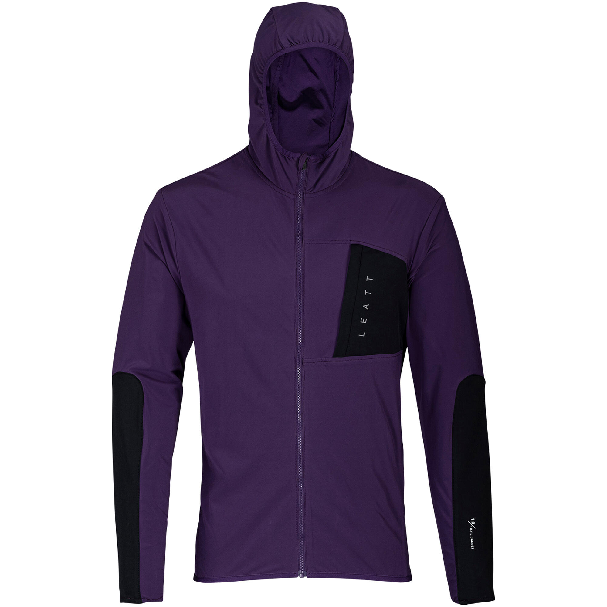 Giacca MTB Trail 1.0 ultraleggera resistente all'acqua Viola Uomo 6/7