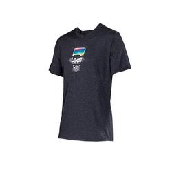 Maillot Manches Courtes Leatt Gravity 1.0 Noir